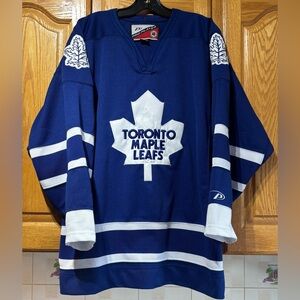 Vintage 90’s Pro Player Toronto Maple Leafs NHL Hockey Jersey Men’s XL EUC